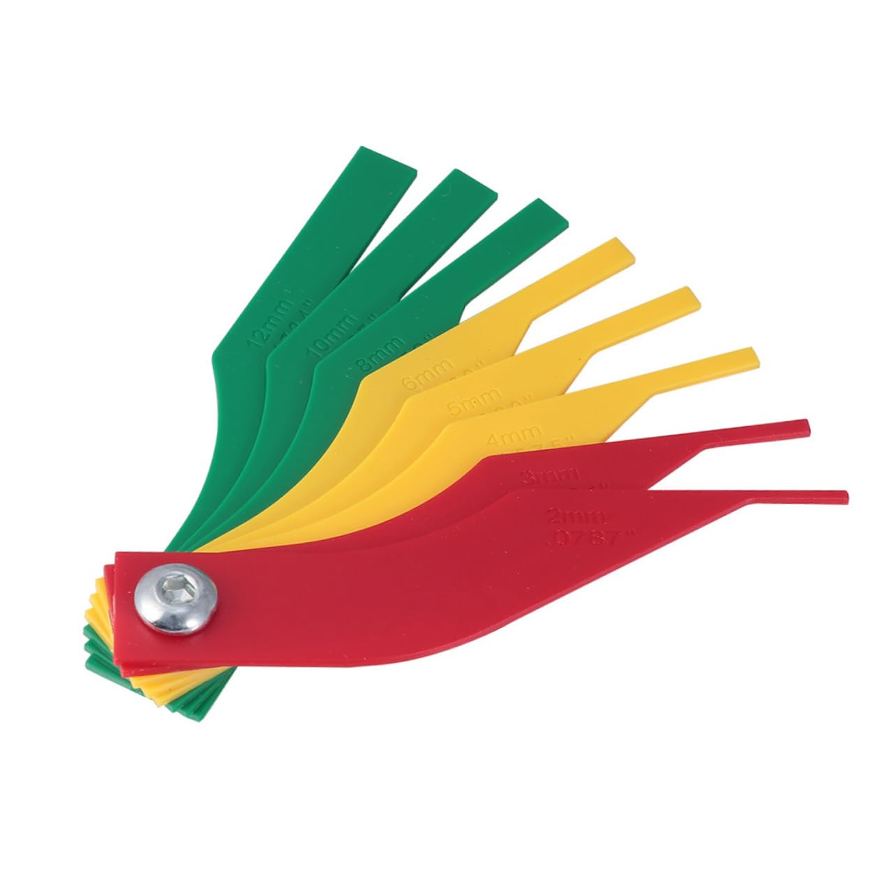 HAPINARY Essential Car Brake Pad Thickness Gauge Tool for Automotive Brake Pad Measurement