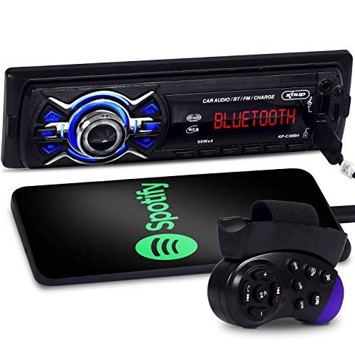 Auto Som Rádio Automotivo Universal Bluetooth 240w Amplificado para Carro MP3, FM, USB e SD