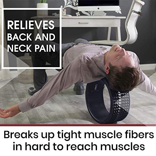 Realign Back Wheel: Trigger Point, Yoga Wheel, Foam Roller, Deep Tissue, Back Massager, for Mobility and Back Pain Relief - Image 3