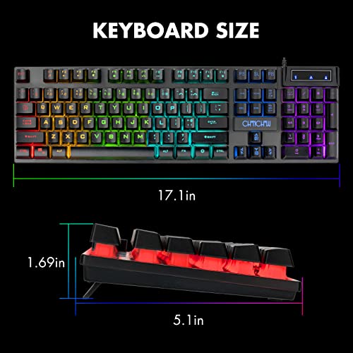 Clavier mécanique rétroéclairé CHONCHOW pour résoudre le manque de précision