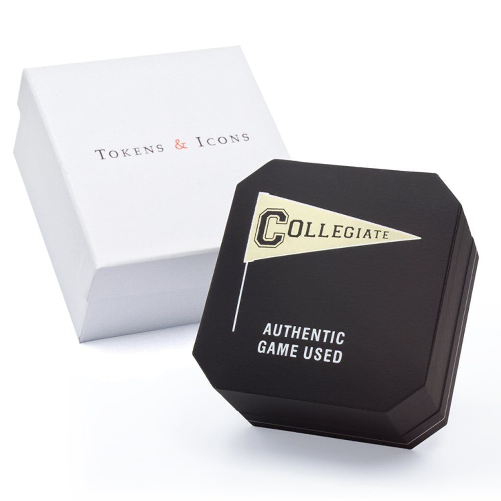 Tokens & Icons Collegiate Game Used Football Cufflinks - UC Berkeley (5CAL)