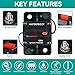 150 Amp Circuit Breaker,with Manual Reset,Waterproof, 12V-48V DC, 30-307A,for Car Marine Trolling Motors Boat ATV Manual Power Protect for Audio System Fuse