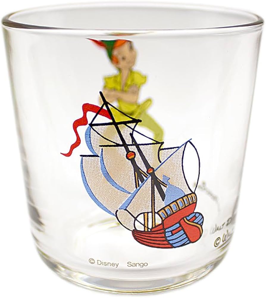 Amazon|ディズニー 「 ピーター・パン 」 グラス ガラス タンブラー Amazon|ディズニー 「 ピーター・パン 」 グラス ガラス タンブラー