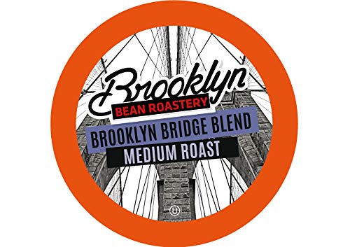 Brooklyn Beans Brooklyn Bridge Blend Single-Cup coffee for Keurig K-Cup Brewers, 40 Count