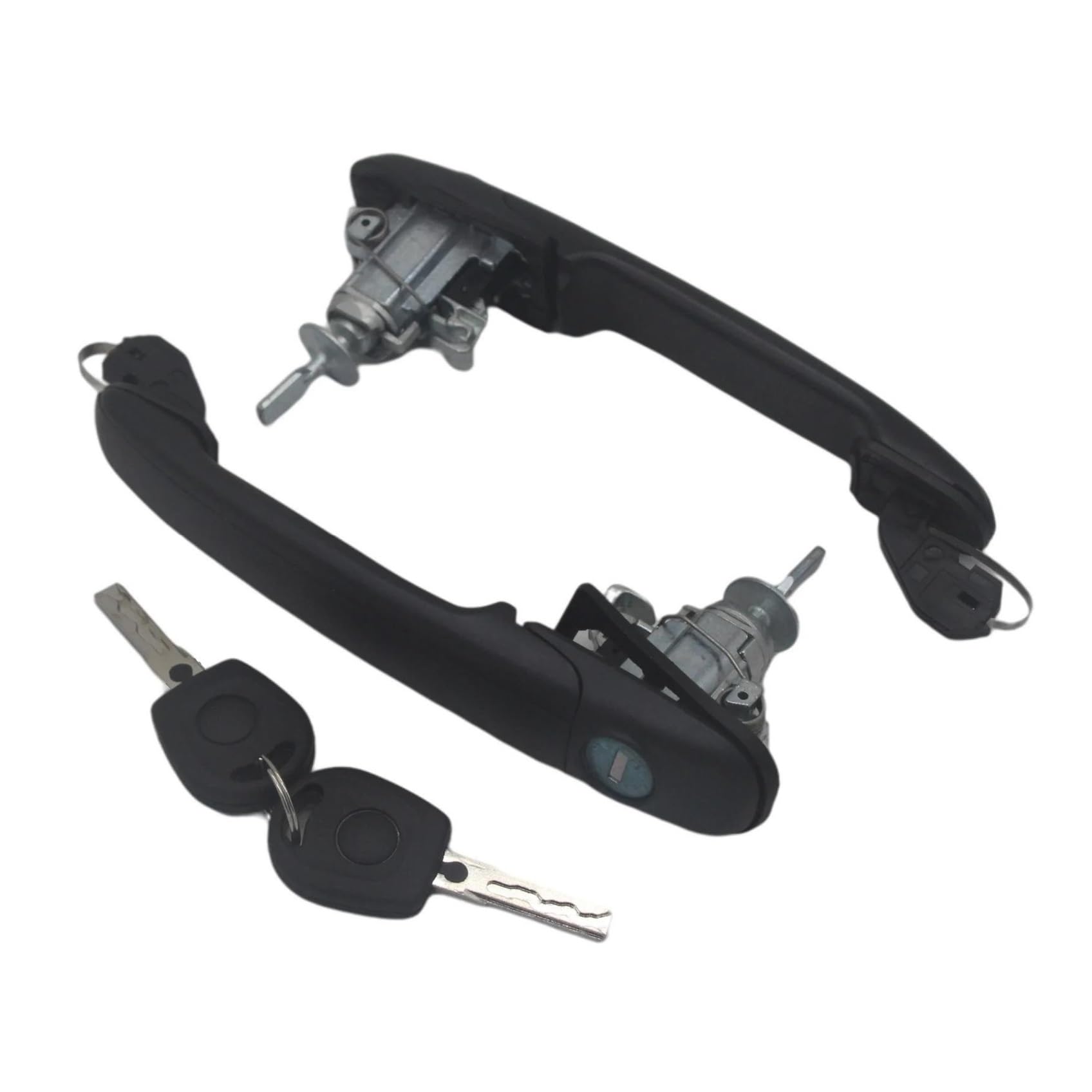 Mtvtfecewg One Color For Vw For Sharan 1995-2010 2Pcs Front Left Car Exterior Door Handle 6K0837205 6K0837206