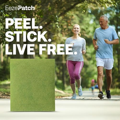 Image of MAX Herbal Full Body Relief Patches (10 Count, Rectangular Shape) - Natural Joint Support for Mobility & Flexibility - Easy-to-Apply Soothing Patches