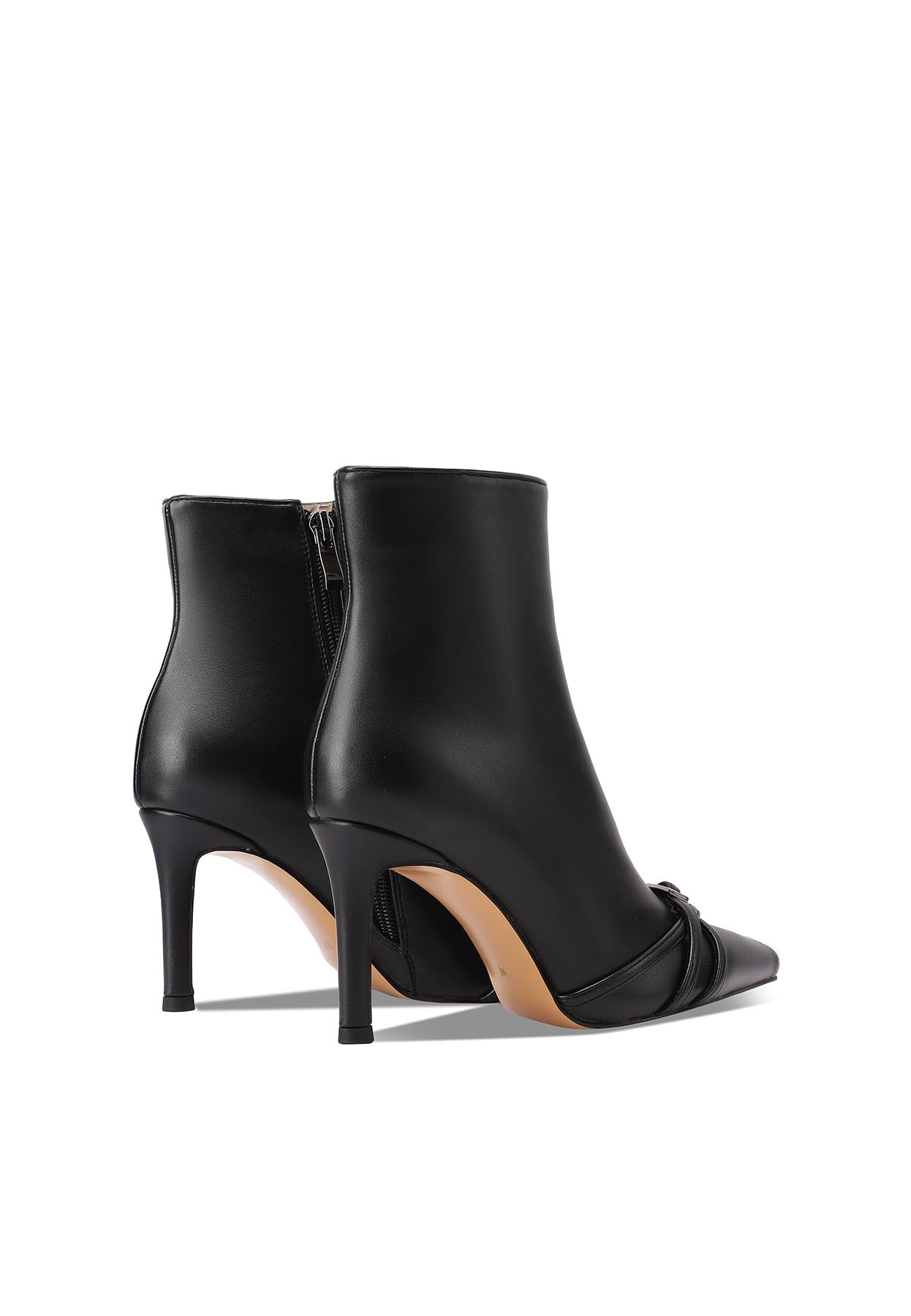 QUEEN HELENA Tronchetti con Tacco Alto Stivaletti a Punta Casual Donna K3989