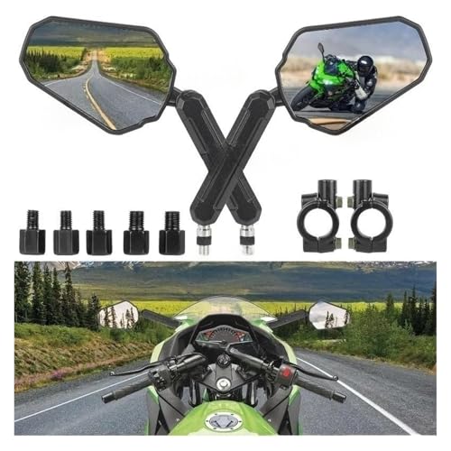 Espejos retrovisores universales plegables para manillar de moto CTX1300 2