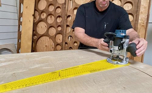 Image of Jasper 390 XLC Router Circle Cutter Jig - Cut 184 Perfect Circles from 7 inch to 52 inch - Built for Compact, Trim & Cordless Routers - Empower Your Craft with Pro-Grade Precision
