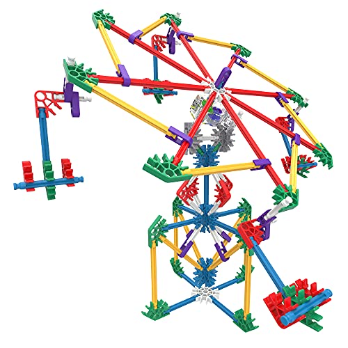 K'NEX 85049 Motorised Creations Building Set, 3D Educational Toys for Kids, 325 Piece Stem Learning Kit, Engineering for Kids, Colourful 25 Model Building Construction Toy for Children Aged 7 +