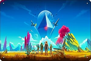 No Man's Sky Game Poster 8 x 12 Inch
