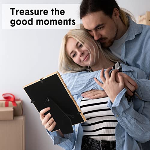 Chunful 4 Pieces 5 X 7 Inch Gold Metal Picture Frames Bamboo Design Metal Frame Vintage Gold Frame Photo With Soft Velvet Backing For Desktop Decorations #TOP3