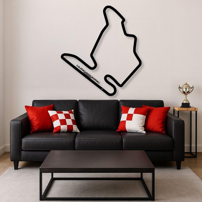 Circuit Formule 1 Hungaroring en métal cadeau idéal passionné sport auto