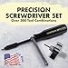 Chapman MFG 5575 Master Screwdriver Set - Includes Phillips, Metric, Slotted, SAE & Metric Hex Bits, Star Bits (for Torx Screws) - Complete Set Offers 51 USA Made Insert Bits & 300+ Combinations