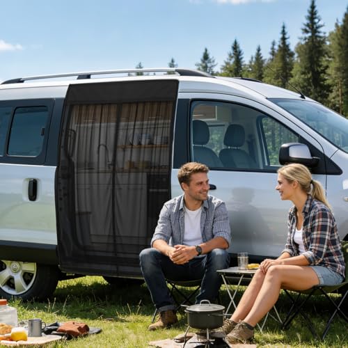 Moustiquaire Dacia Dokker contre les insectes | Solution porte latérale van - 7