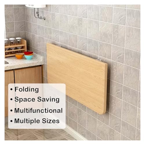 Table pliante murale 31x10 inch bureau rabattable - 5