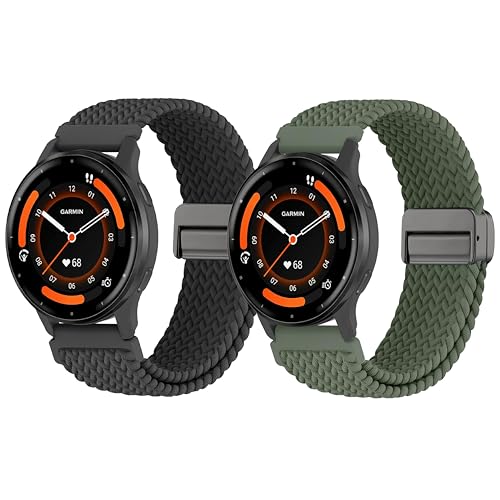 LeyuBand 18mmiCCoh 2{pbN Garmin Venu 3S/Venu 2S/Vivoactive 4S/Vivomove 3S/Forerunner 265S/Forerunner 255SΉ jp