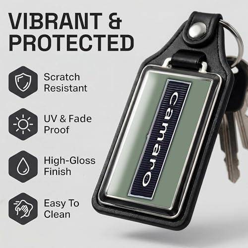 Image of Brotherhood Car Key Chain for Camaro - Classic Models Keychain