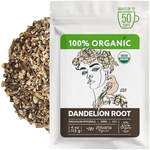 Dandelion Root Tea Organic 4 oz. - Diente de Leon Organico – Natural Cleansing