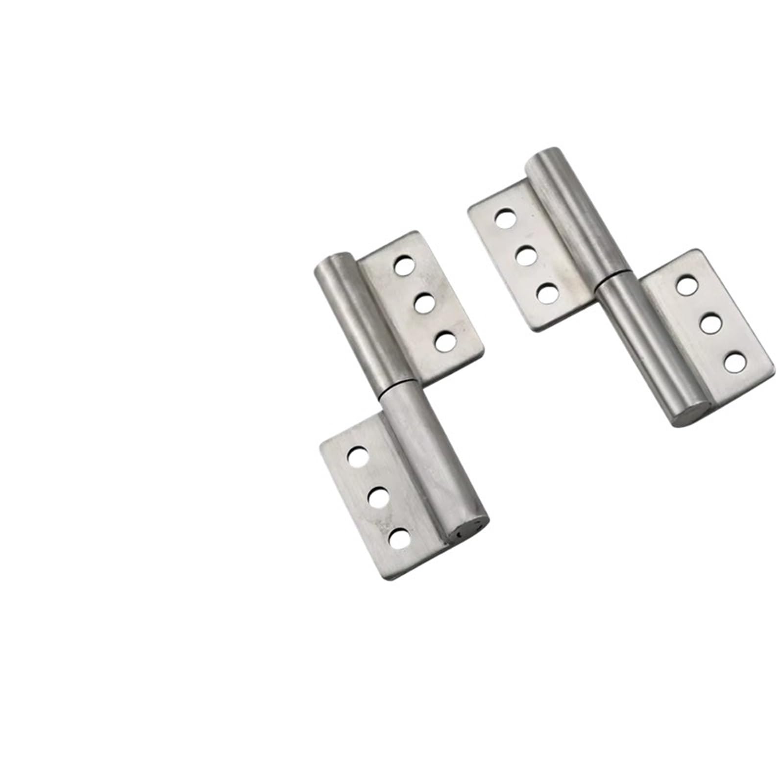 Ehfqpjybbo Right Insertion Type Thickened Load-Bearing Hinge Machinery Equipment Stainless Steel Detachable 1Pcs(Right)