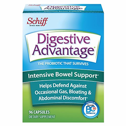 Digestive Advantage Intensive Bowel Support, 96 Capsules (Pack of 3)