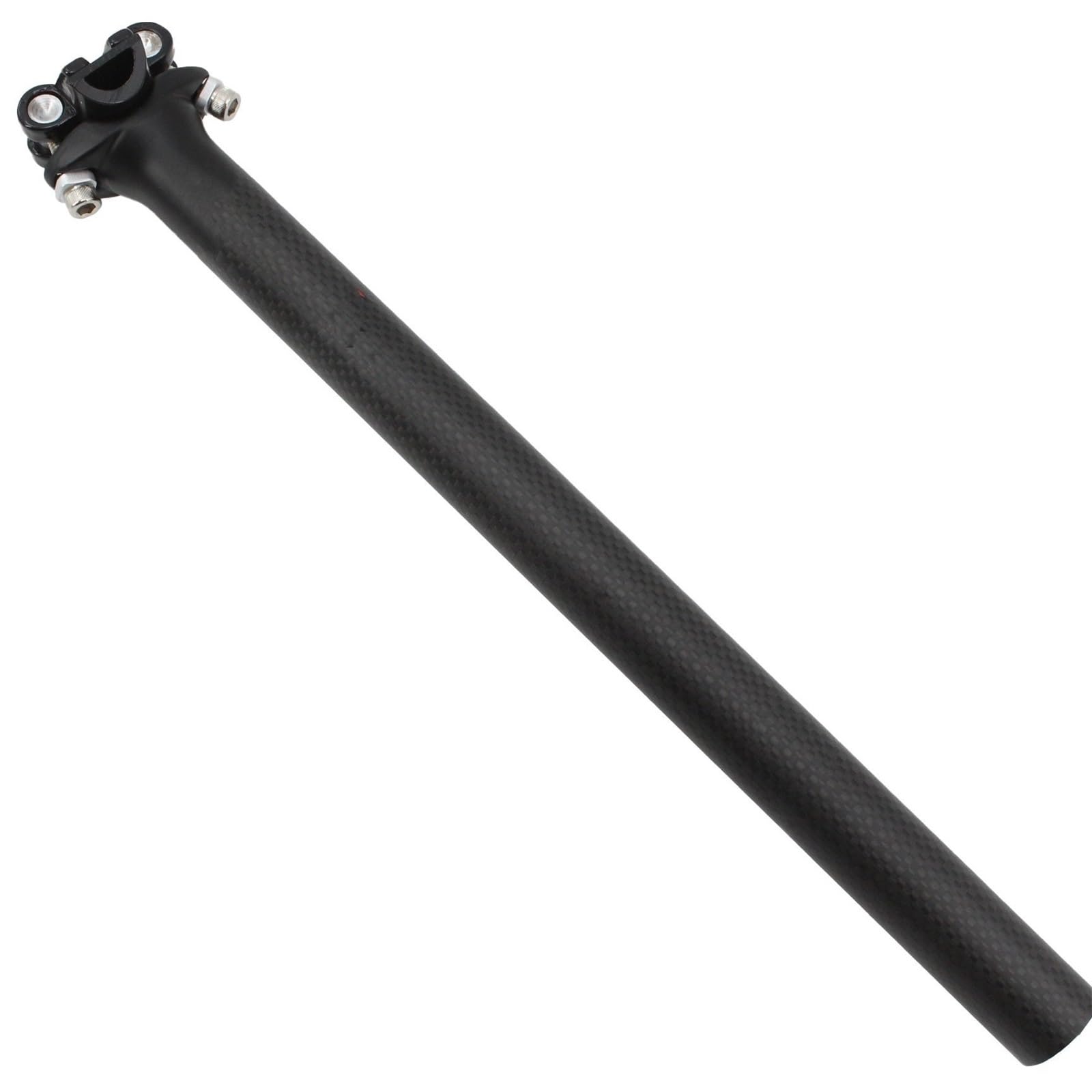 Tige de Selle VTT Fibre de Carbone Mate d'alliage de vélo de Montagne de Route Suspension Tige De
