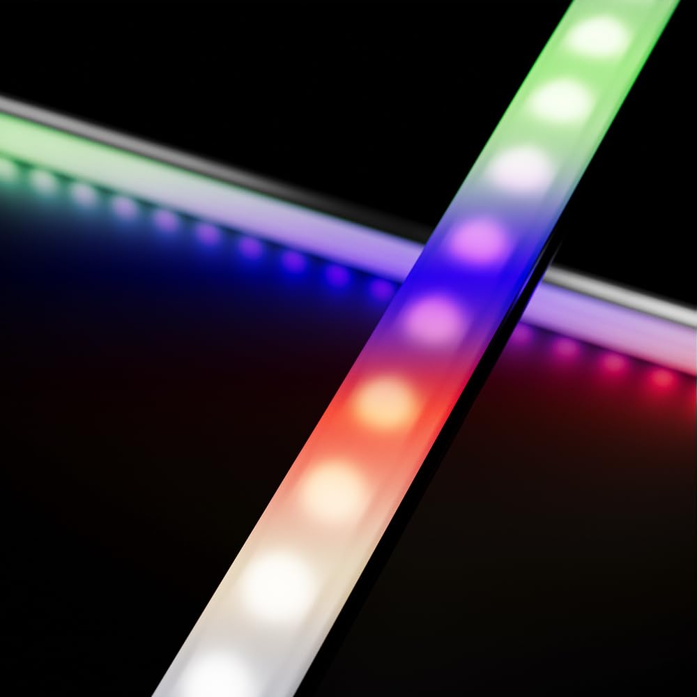 Vicco Striscia LED, Bianco, 80 cm | con starter pack, adatto per l'illuminazione di mobili e superfici di lavoro
