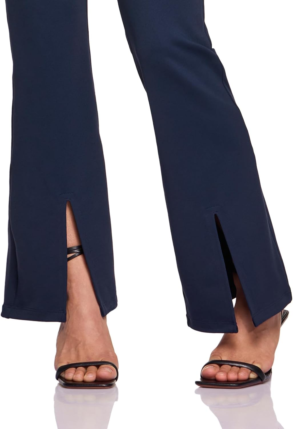 TSLA Women's Yoga & Dress Pants, Office Business Casual Work Slacks, Stretch Straight Leg/Bootcut Pants with 4 Pockets