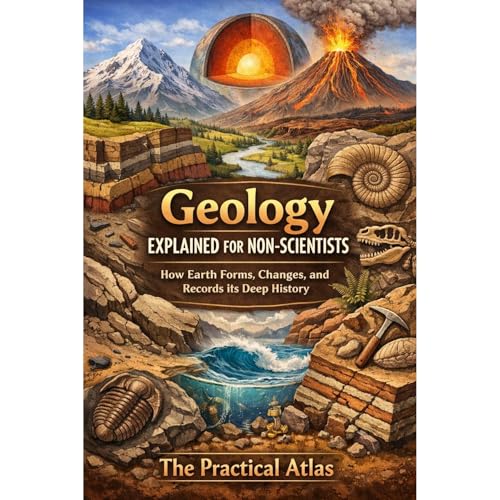 Geology Explained for Non-Scientists Audiolibro Por The Practical Atlas arte de portada