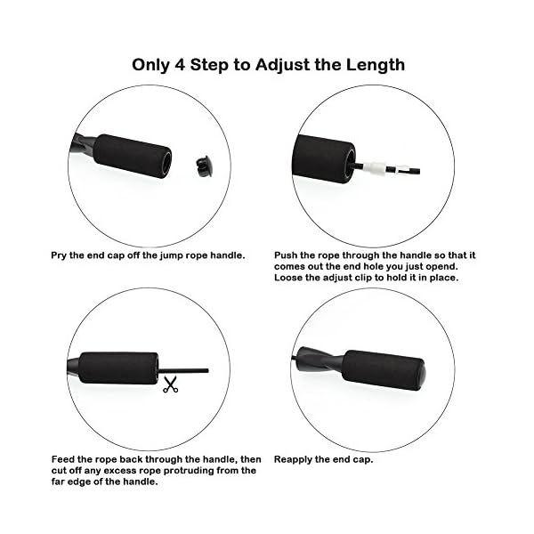 XYLsports-Jump-Rope-Adjustable-for-Fitness-Workout-Exercise-Boxing XYLsports Jump Rope Adjustable Durable for Fitness Workout Exercise
