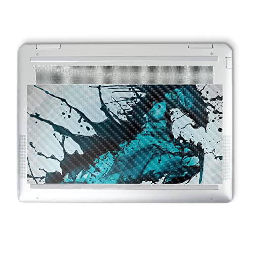 Image of MightySkins Carbon Fiber Skin Compatible with HP Spectre x360 14 inch (2022) Full Wrap Kit - Wild Splash | Protective, Durable Textured Carbon Fiber Finish | Easy to Apply | Made in The USA