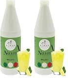 Almar - Sciroppo Superconcentrato per Granita, Gusto Mojito, Da Usare Con Base Granita Naxos, Pronto in Pochi Secondi, Ideale per Bar, Chioschi e Uso Domestico, Senza Conservanti, Bottiglia da 1kg