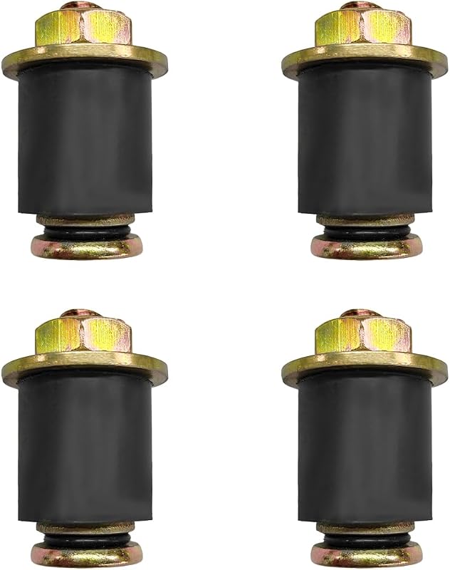 Tampão expansível de borracha para bloco do motor ZNDAW 19–22 mm – Kit com 4 unidades