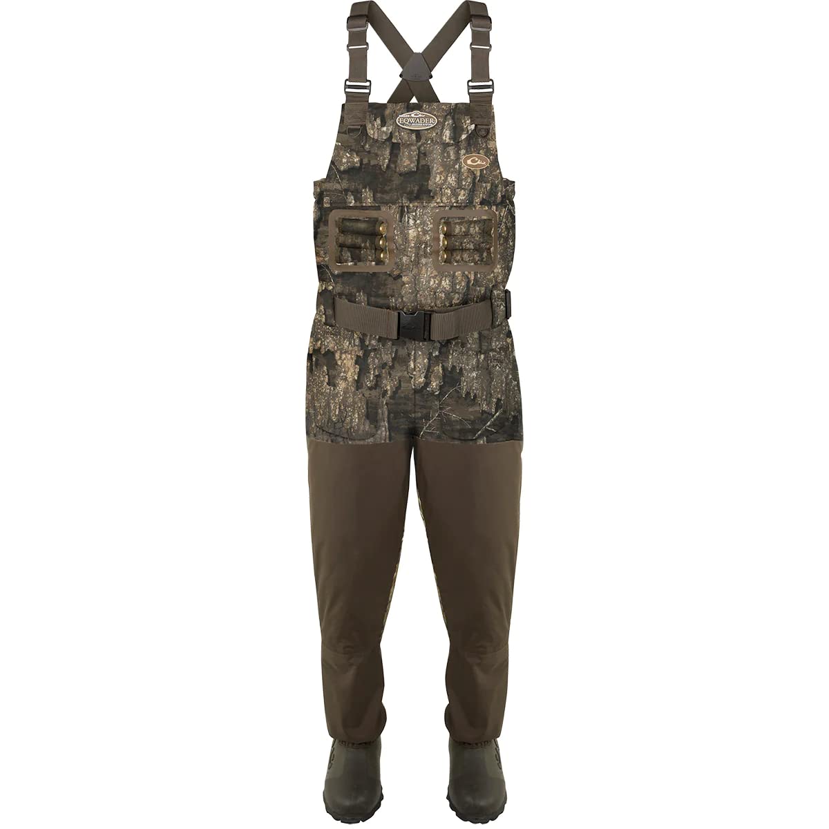 Drake Waterfowl Eqwader 1600 Breathable Wader with Tear-Away Liner [King/Stout] 14 Realtree Timber King