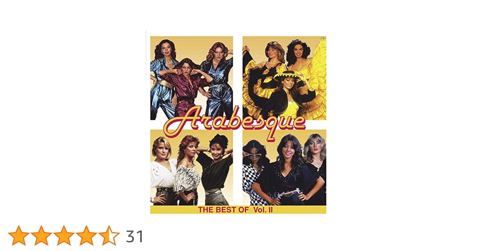 【中古】 輸入盤 ARABESQUE / BEST OF VOL. 2 2CD 中古】 輸入盤 ARABESQUE / BEST OF VOL. 2 2CD