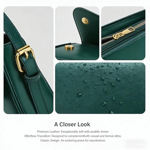 Image of Amszke Shoulder Bag for Women Y2K Crossbody Purse PU Leather Underarm Handbag 2 Adjustable Strap for Daily Commute Travel