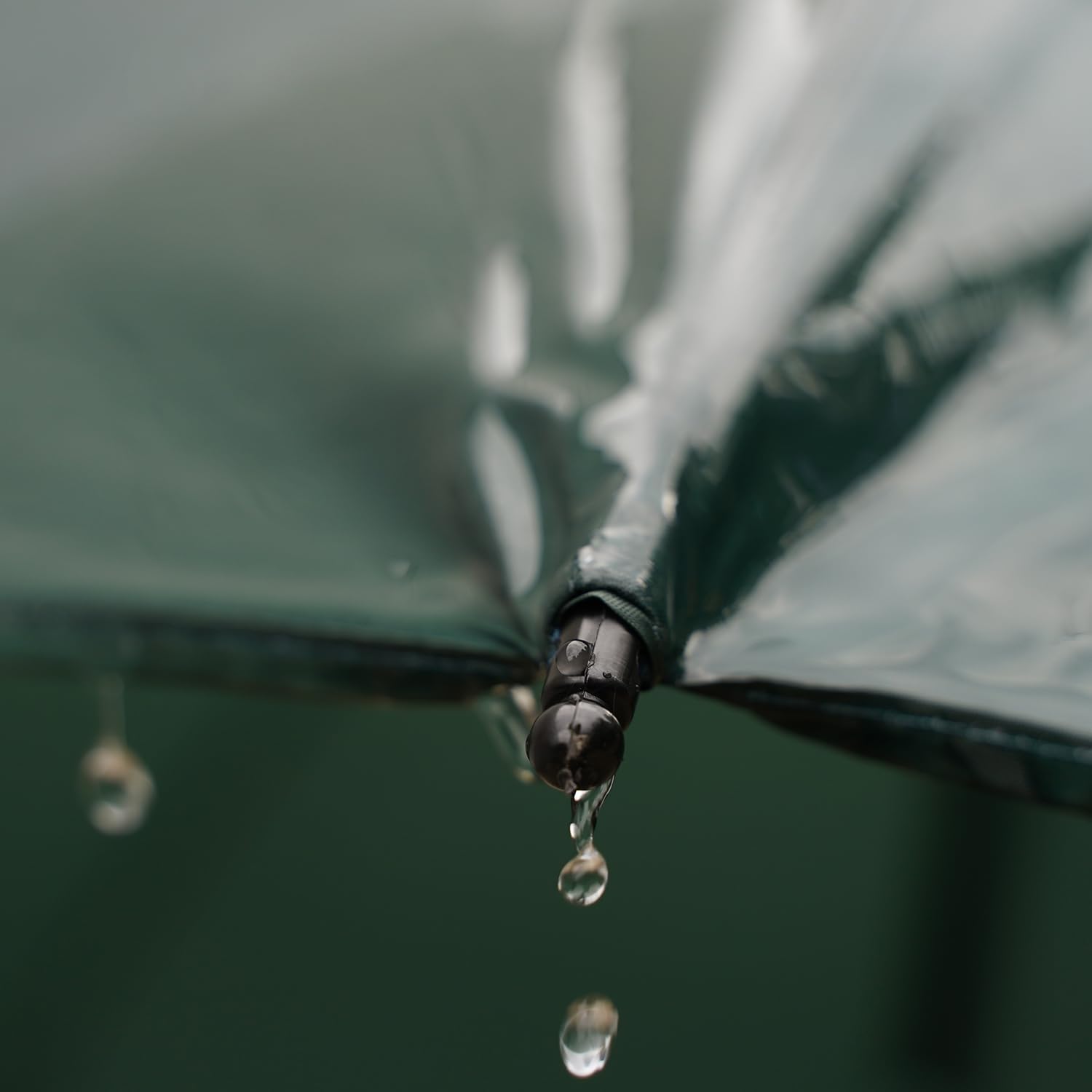 Paraguas de pesca de 200 cm - plegable - paraguas de peces, verde, paraguas - Brolly - poste de 200 cm - verde