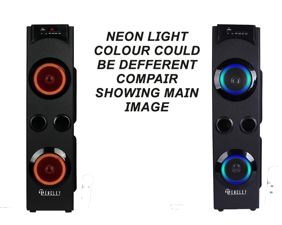 Image of BENCLEY Legacy Double Woofer Tower Speakers /Bluetooth Speaker /Multimedia Speaker /Home Theater with FM Pen Drive Mobile Aux Support (60 cm Height)