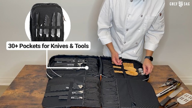 Amazon.com: Chef Knife Bag Vintage Backpack VINTAGE, Professional