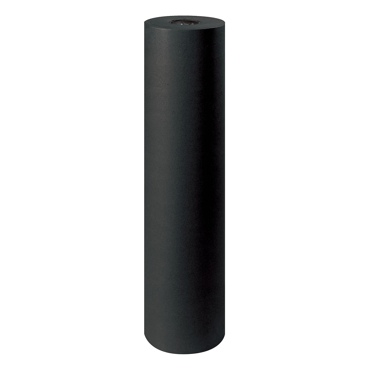 Schwarzes Kraftpapier, 61 cm x 22,7 kg, 1 Rolle (1 Rolle) Papier für Kunst und Handwerk, Pinnwand, Geschenkverpackung, Tischdecken und Schulaktivitäten
