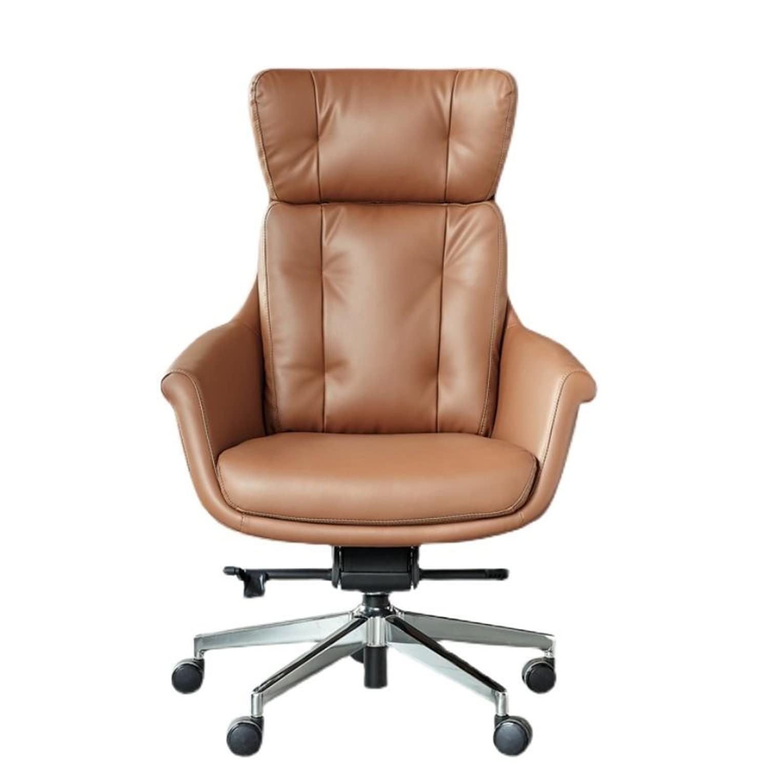Mid Back Office Chair Adjustable Built Tilt Angle Leather om Ic Executive Desk Computer Swivel Chair