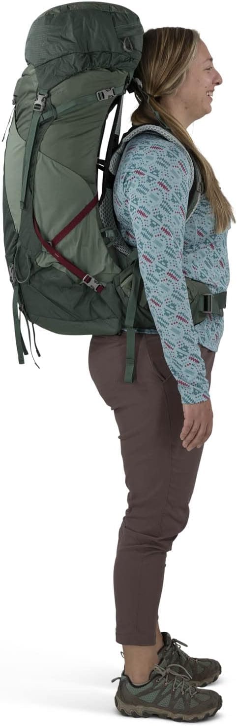 Osprey Aura AG LT Zaino da trekking donna, 50L Medium/Large, Purple