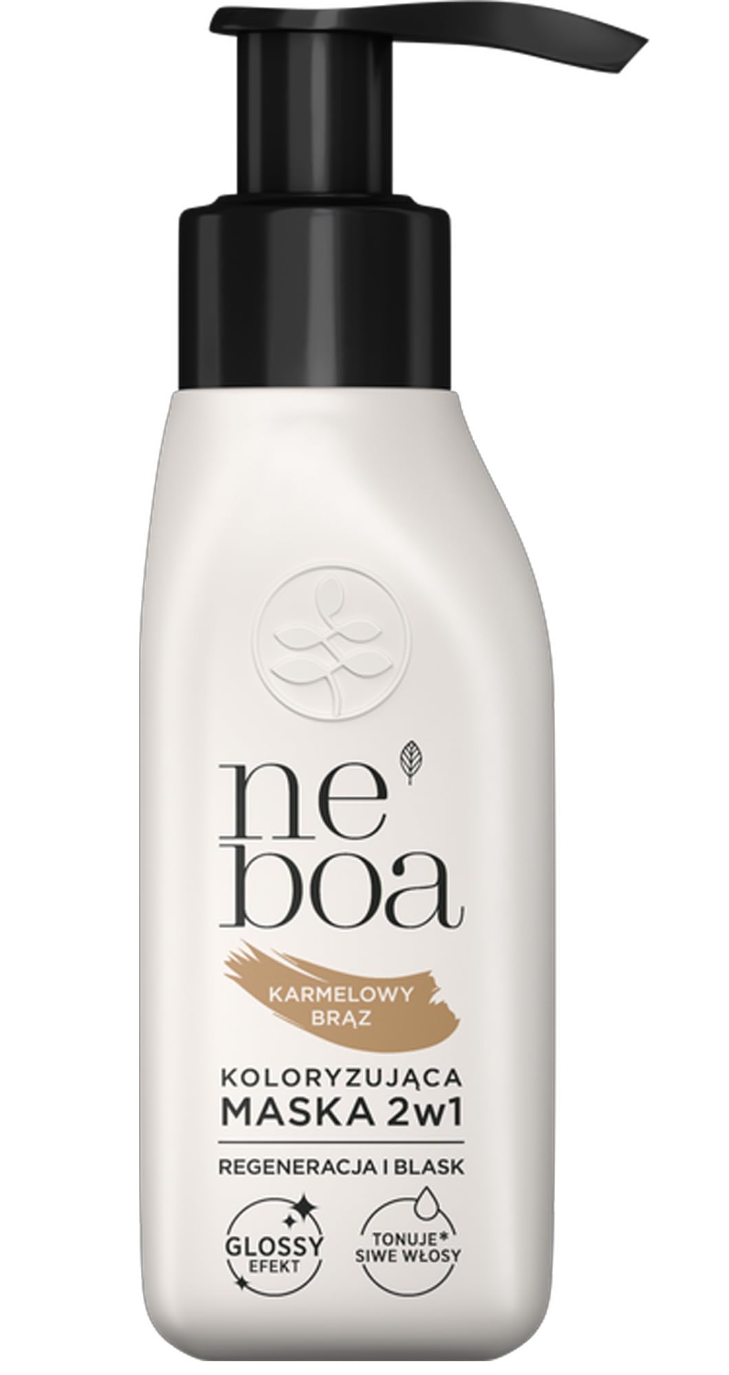 Neboa maska koloryzującą 2w1 Karmelowy Brąz 100 ml