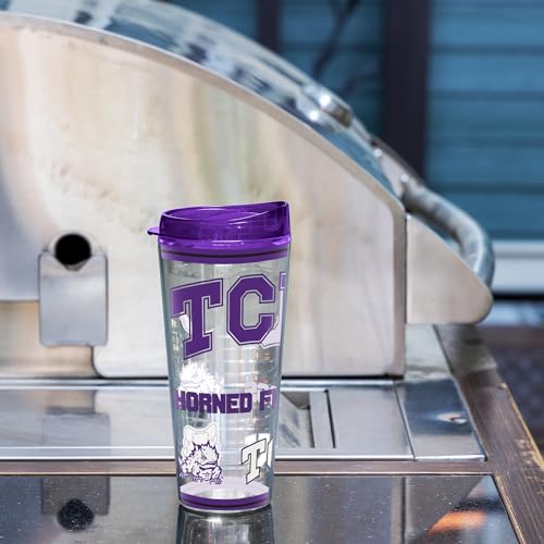 Image of Rico Industries NCAA College Double Wall Mayhem 16oz Or 20oz Tritan Tumbler W Lid