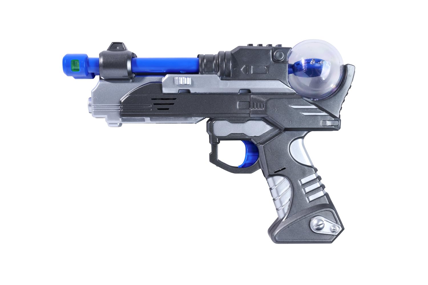 Simba 108046571 - Planet Fighter Light Shooter, 2-krotne sortowanie, dostarczany jest tylko jeden artykuł, światło i dźwięk, funkcja zmiany kolorów, 22 cm, imituje odgłosy strzału, pistolet do zabawy,