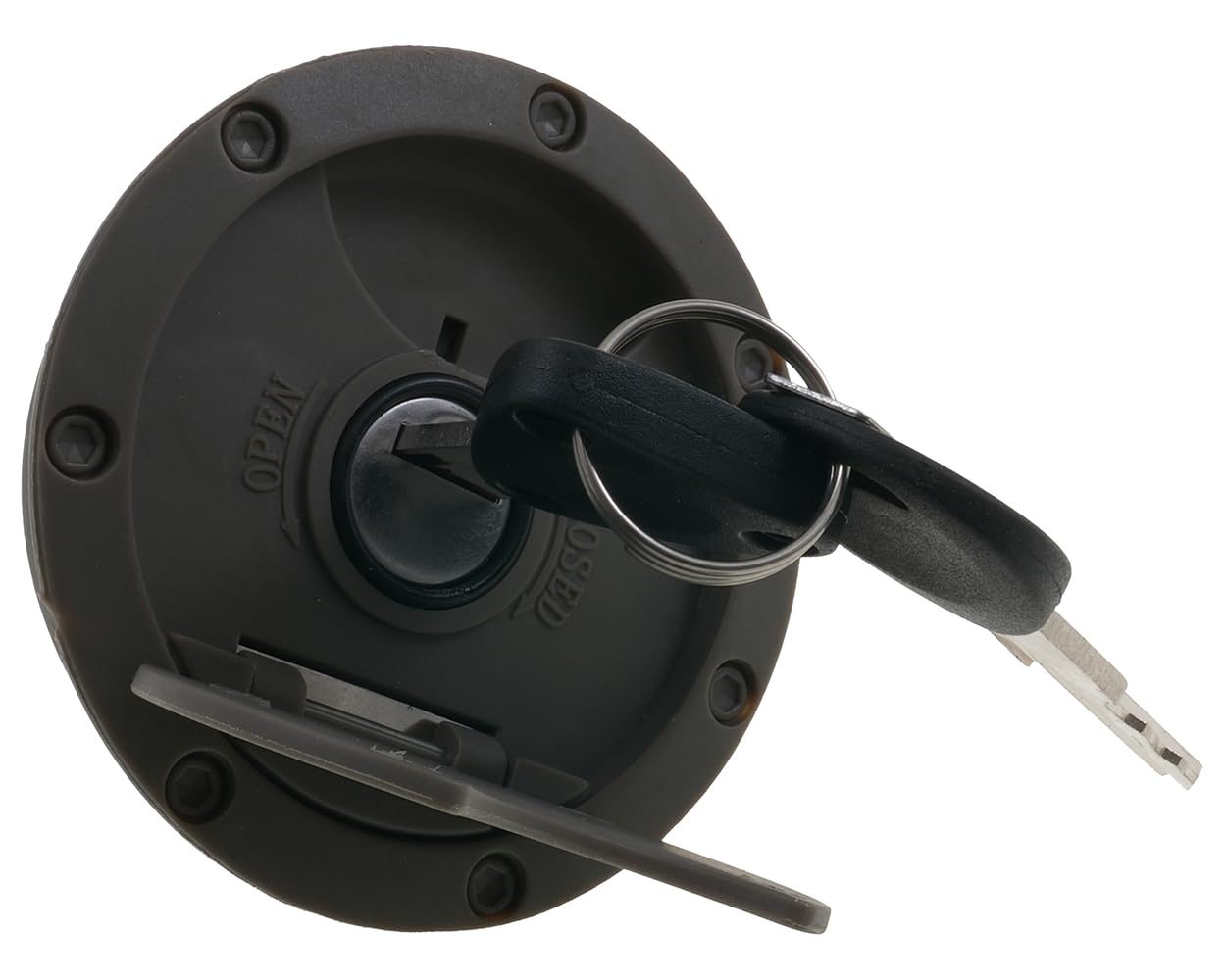 Kit cierres compatible con Yamaha Aerox, compatible con MBK Nitro 2003-2011 | Trae bombín de encendido, tapa del depósito, bloqueos, dos llaves y fijaciones; útil para escúter por fallo o llave rota
