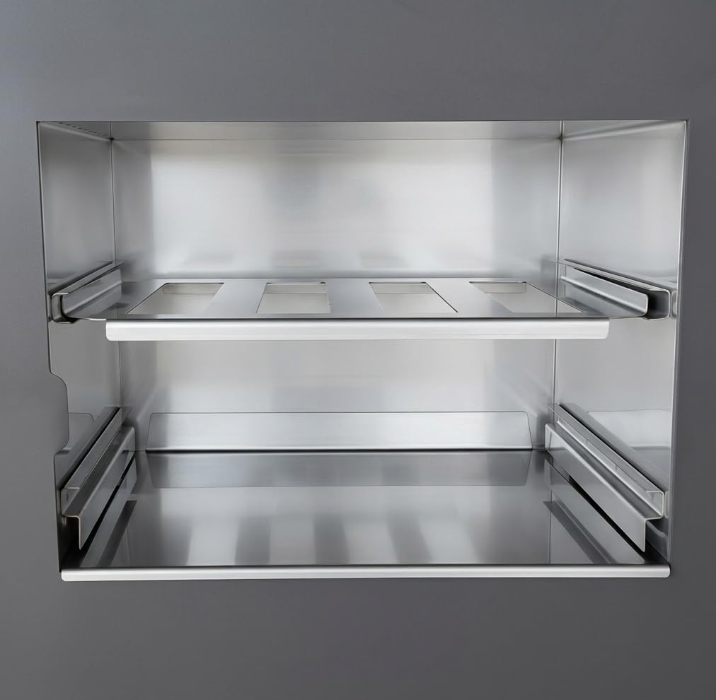 Küchenofen Holzherd P ECO INOX, linke Version - 7 kW