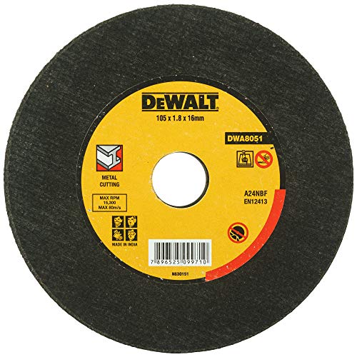 DEWALT DWA8051 Metal Cut-Off Wheel, 4-1/2-Inch X .045-Inch X 7/8-Inch