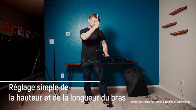 NEEWER Support Lumière Coussin D'Air 4m - Trépied Métal Robuste 3kg Charge Max - ST-400AC Idéal Photo/Vidéo