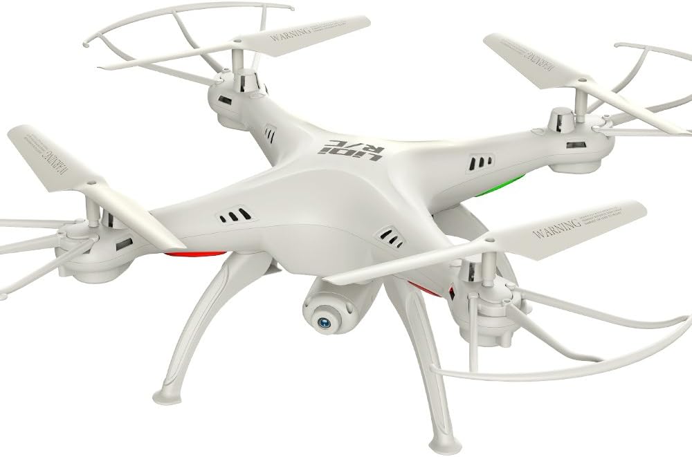 Drone with Camera, LiDi RC Quadcopter L15HW Remote Control Drone HD Wi-Fi Camera Headless Model Quadcopter with Altitude Hold Function Easy to Fly For Beginners(With Extra 2 Motors)